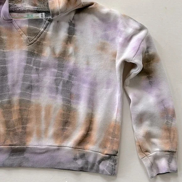 Girls Vintage Havana Tie Dye Hoodie - Picture 3 of 7